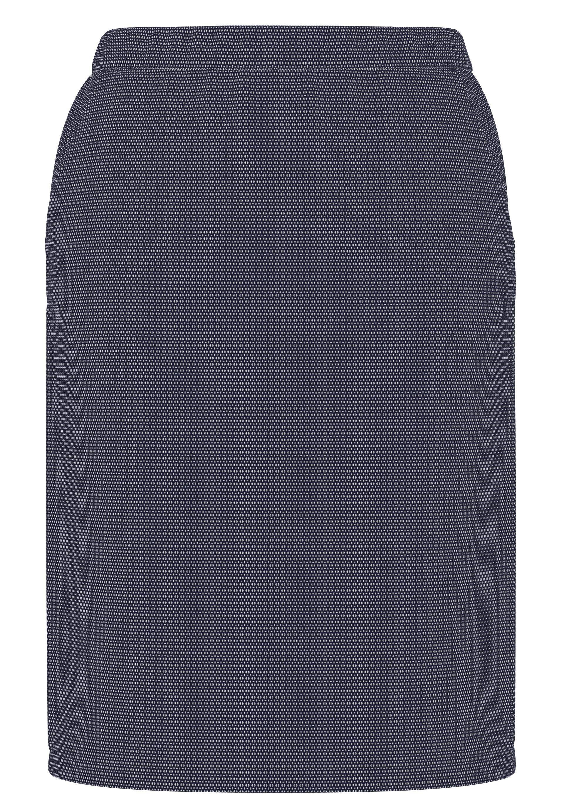 FRANK WALDER - Rock DATE WITH THE SUN mit elastischem Comfortbund ink/ecru/sand - Gr. - 50 von FRANK WALDER