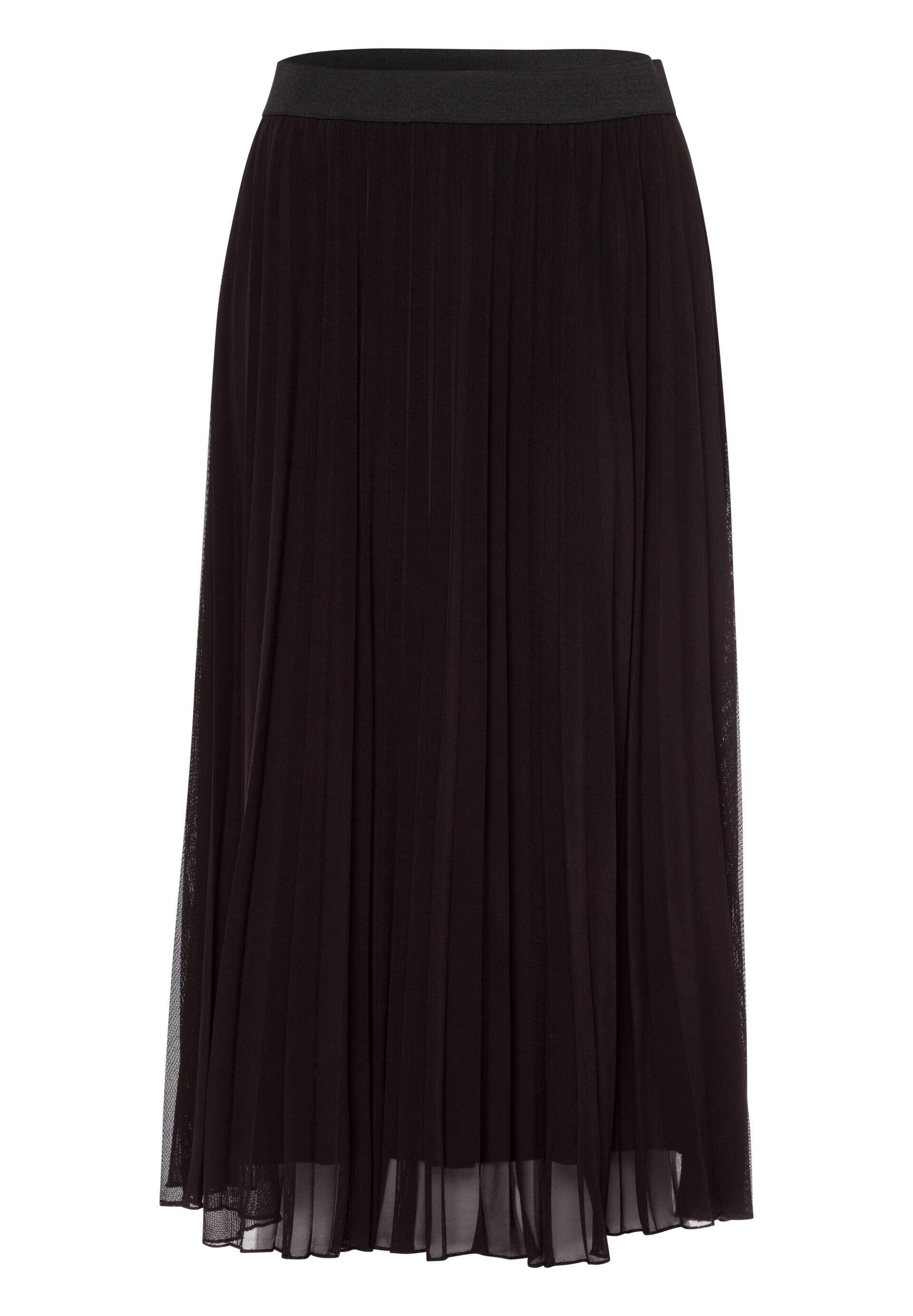 FRANK WALDER - Rock ELEMENTS in plissierter Struktur schwarz - Gr. - 44 von FRANK WALDER