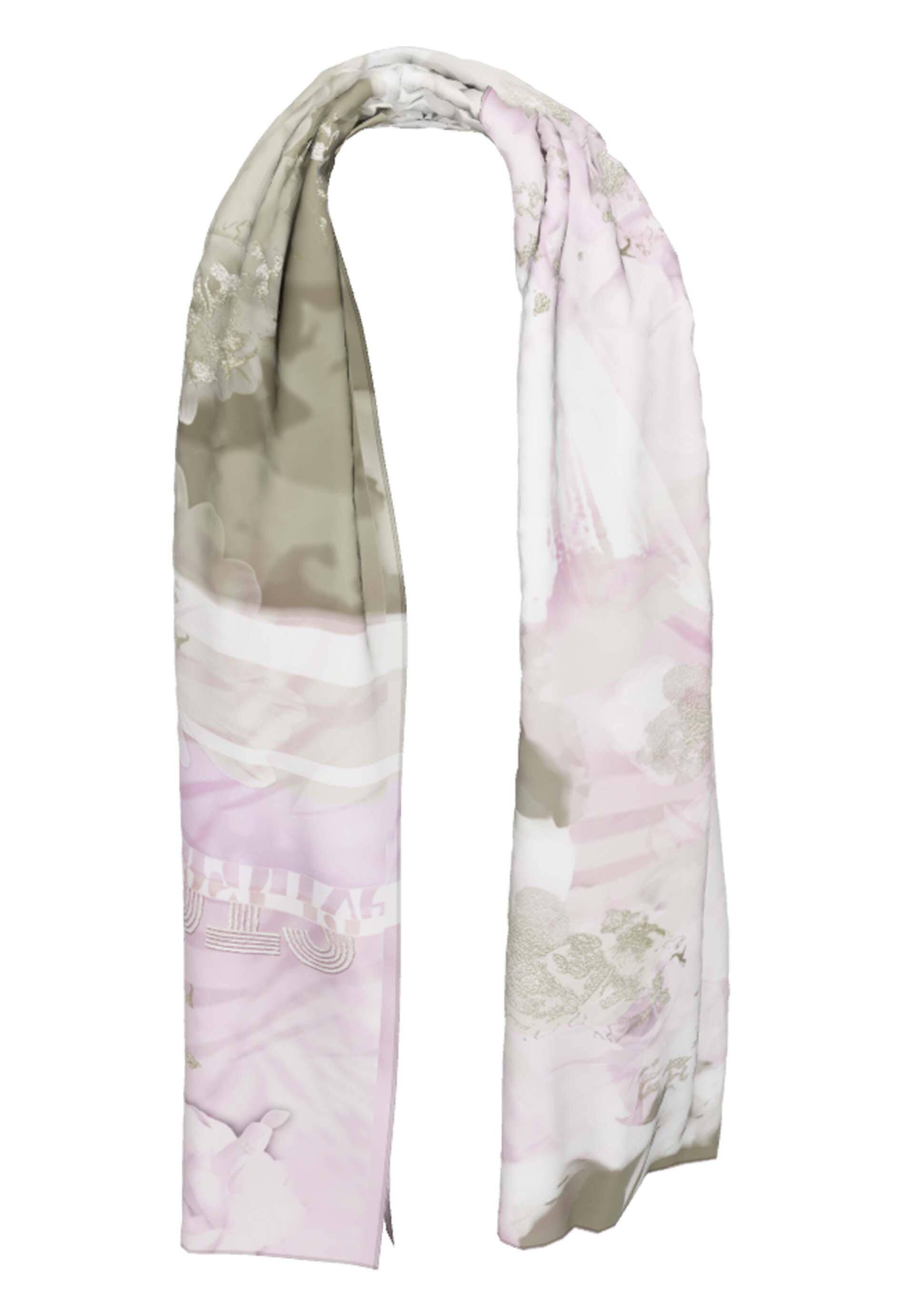 FRANK WALDER - Schal ENGLISH GARDEN im sommerlich-leichten Design ecru/tea rose/taupe - Gr. - 0 von FRANK WALDER