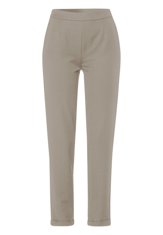 FRANK WALDER Schlupfhose - elegante Schlupfhose mit elastischem Bund in Unifarbe von FRANK WALDER