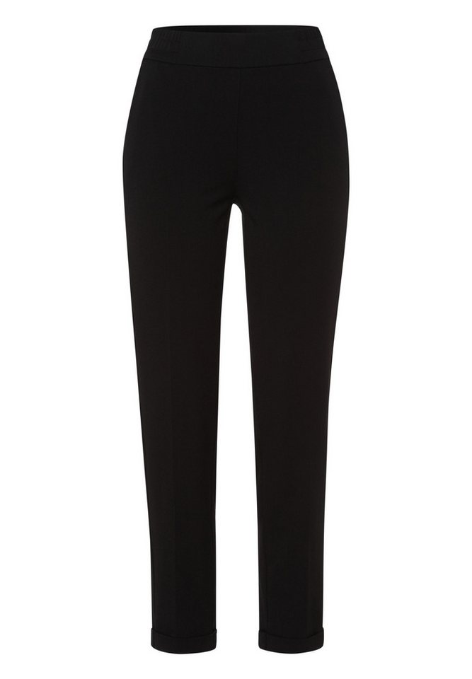 FRANK WALDER Schlupfhose - elegante Schlupfhose mit elastischem Bund in Unifarbe von FRANK WALDER