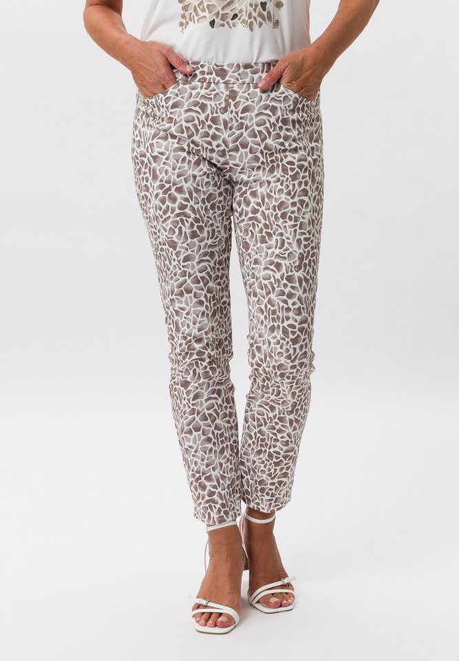 FRANK WALDER Schlupfhose im angesagten Animalprint von FRANK WALDER