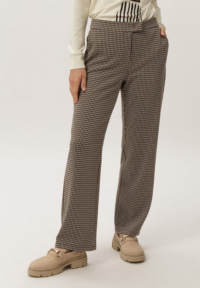 FRANK WALDER Schlupfhose im modischen Minimal-Dessin von FRANK WALDER