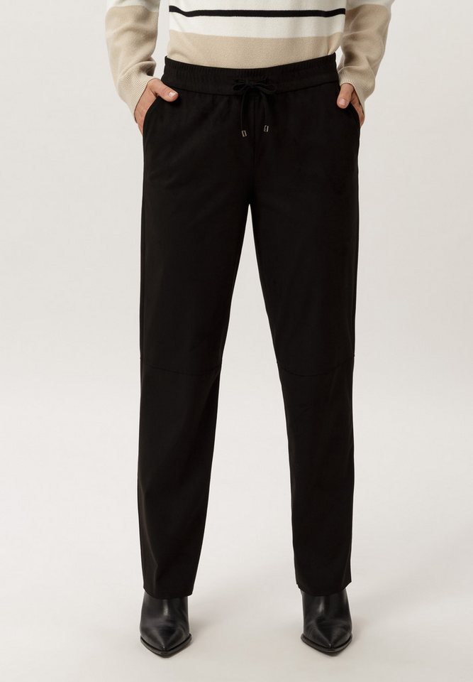 FRANK WALDER Schlupfhose in Veloursleder-Optik von FRANK WALDER