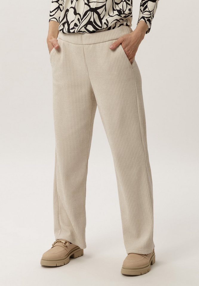 FRANK WALDER Schlupfhose mit feiner Struktur von FRANK WALDER