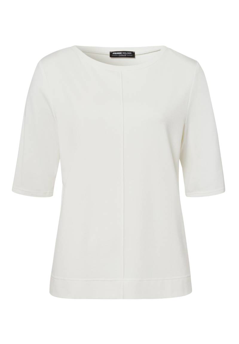 FRANK WALDER - Shirt CASUAL mit Biesendetail ecru - Gr. - 44 von FRANK WALDER