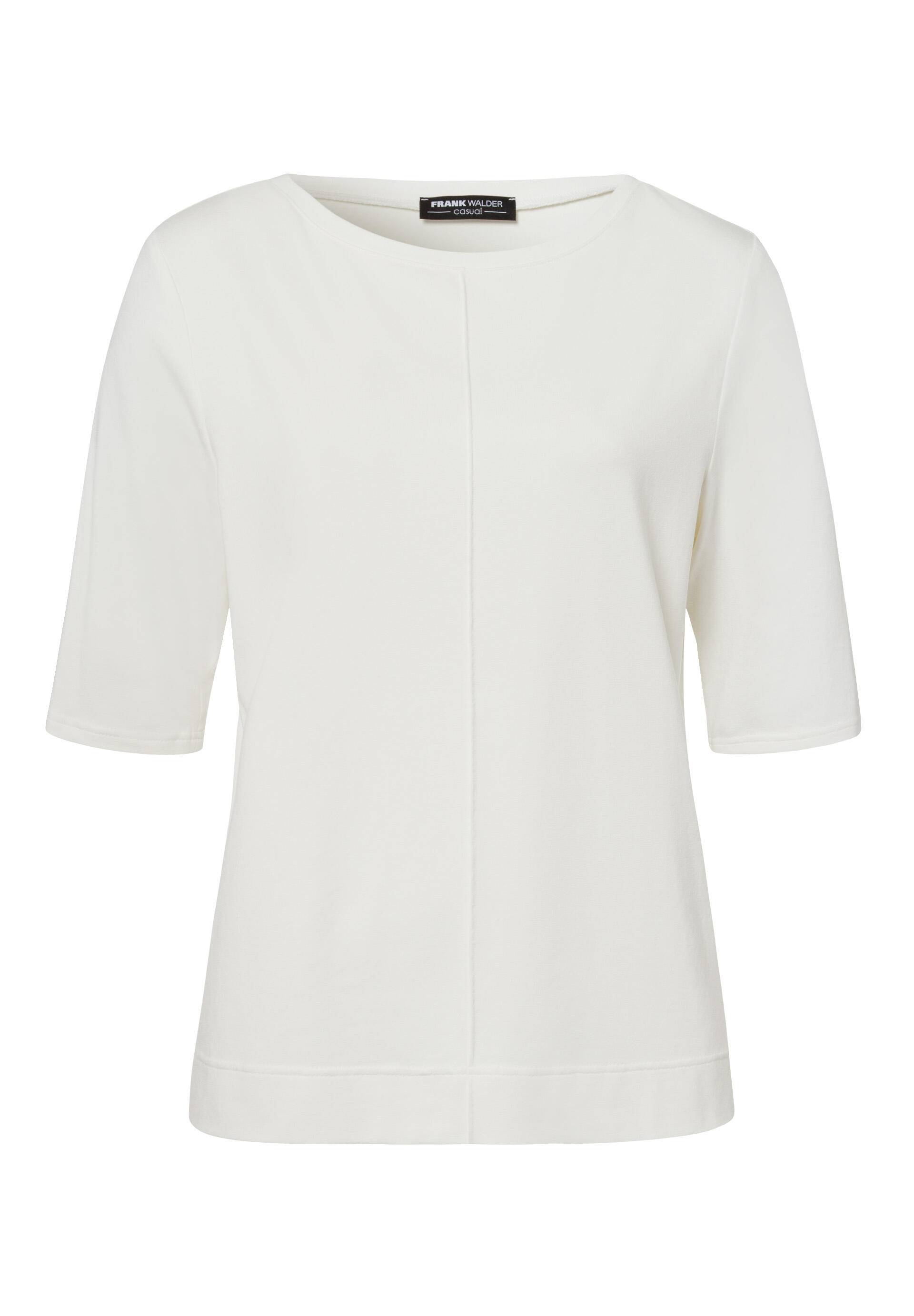 FRANK WALDER - Shirt CASUAL mit Biesendetail ecru - Gr. - 46 von FRANK WALDER