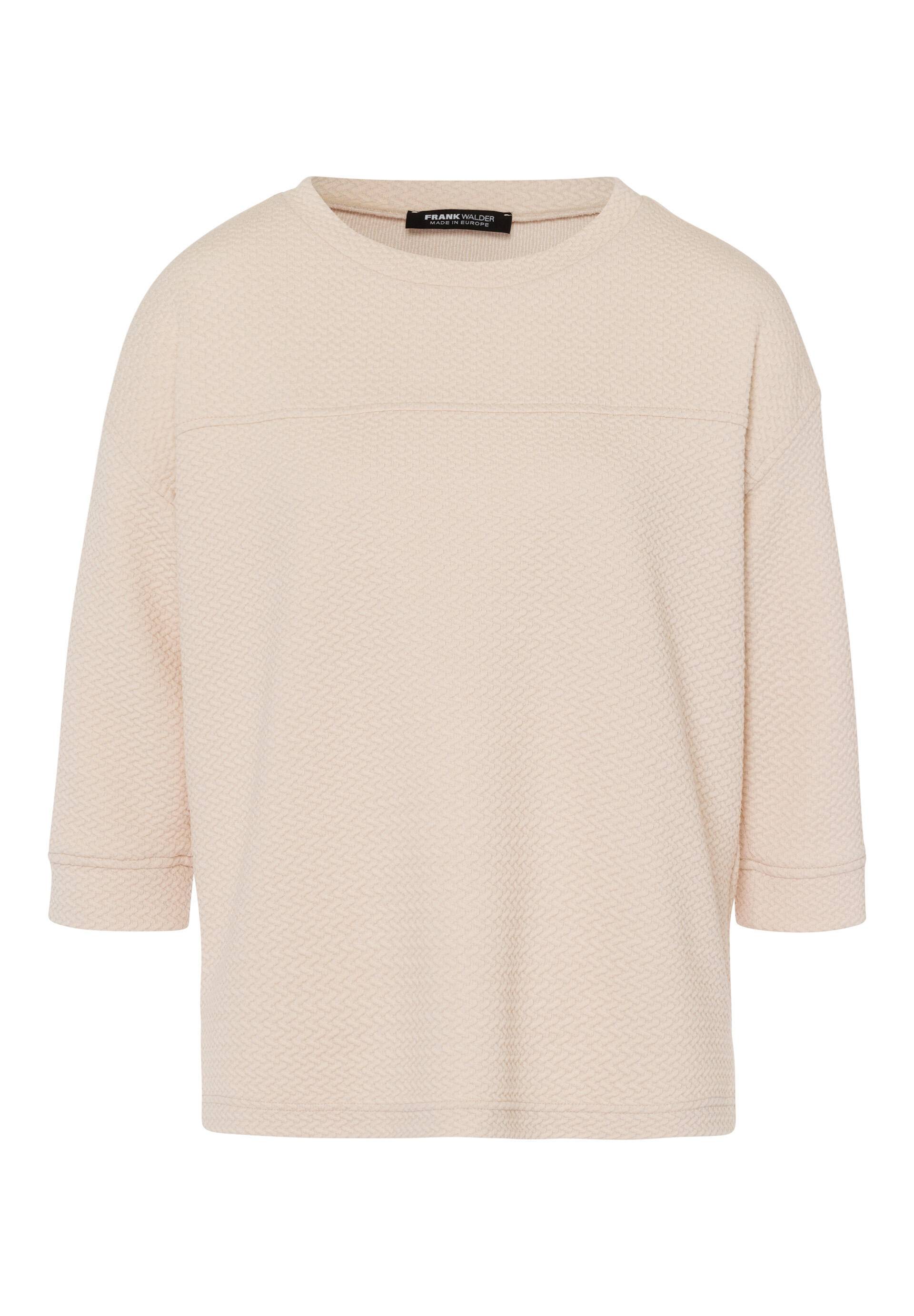 FRANK WALDER - Shirt SEASIDE SYMPHONY mit Struktur und Oversize Passform - Gr. - 40 von FRANK WALDER