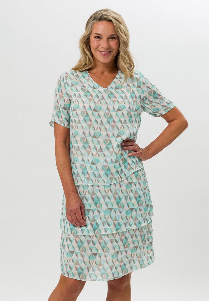 FRANK WALDER Sommerkleid mit Stufen von FRANK WALDER