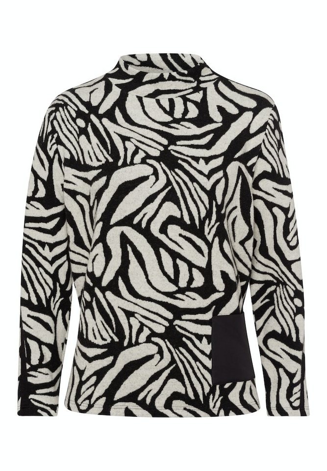 FRANK WALDER Strandpullover W32Strick DRUCK von FRANK WALDER