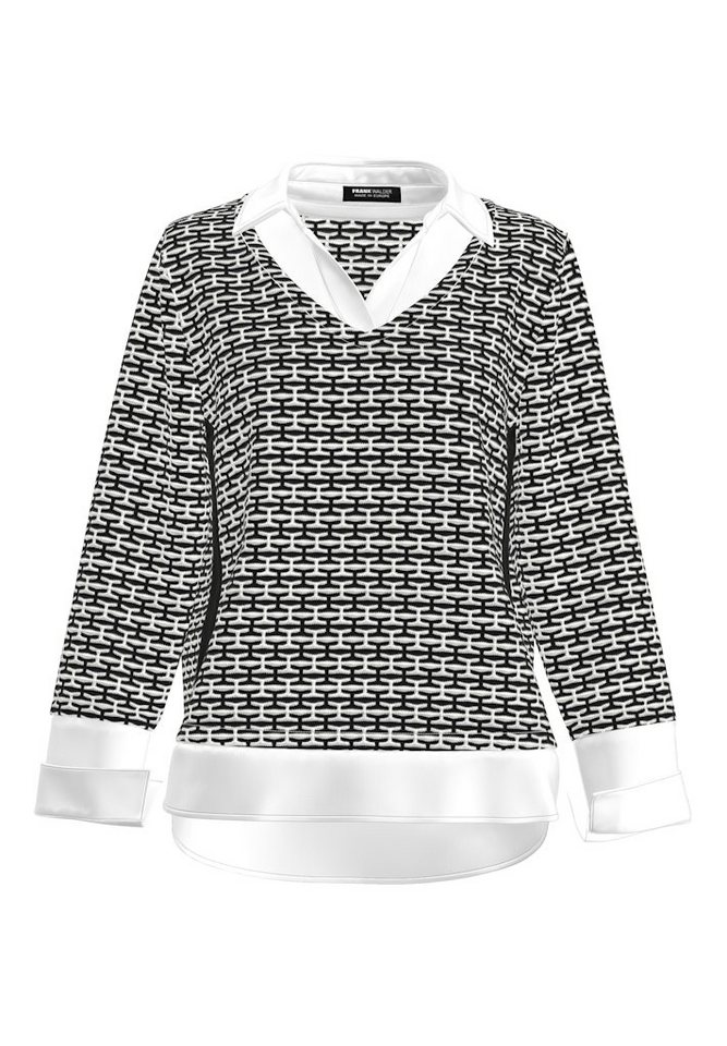 FRANK WALDER Strandpullover W41Strick DRUCK von FRANK WALDER