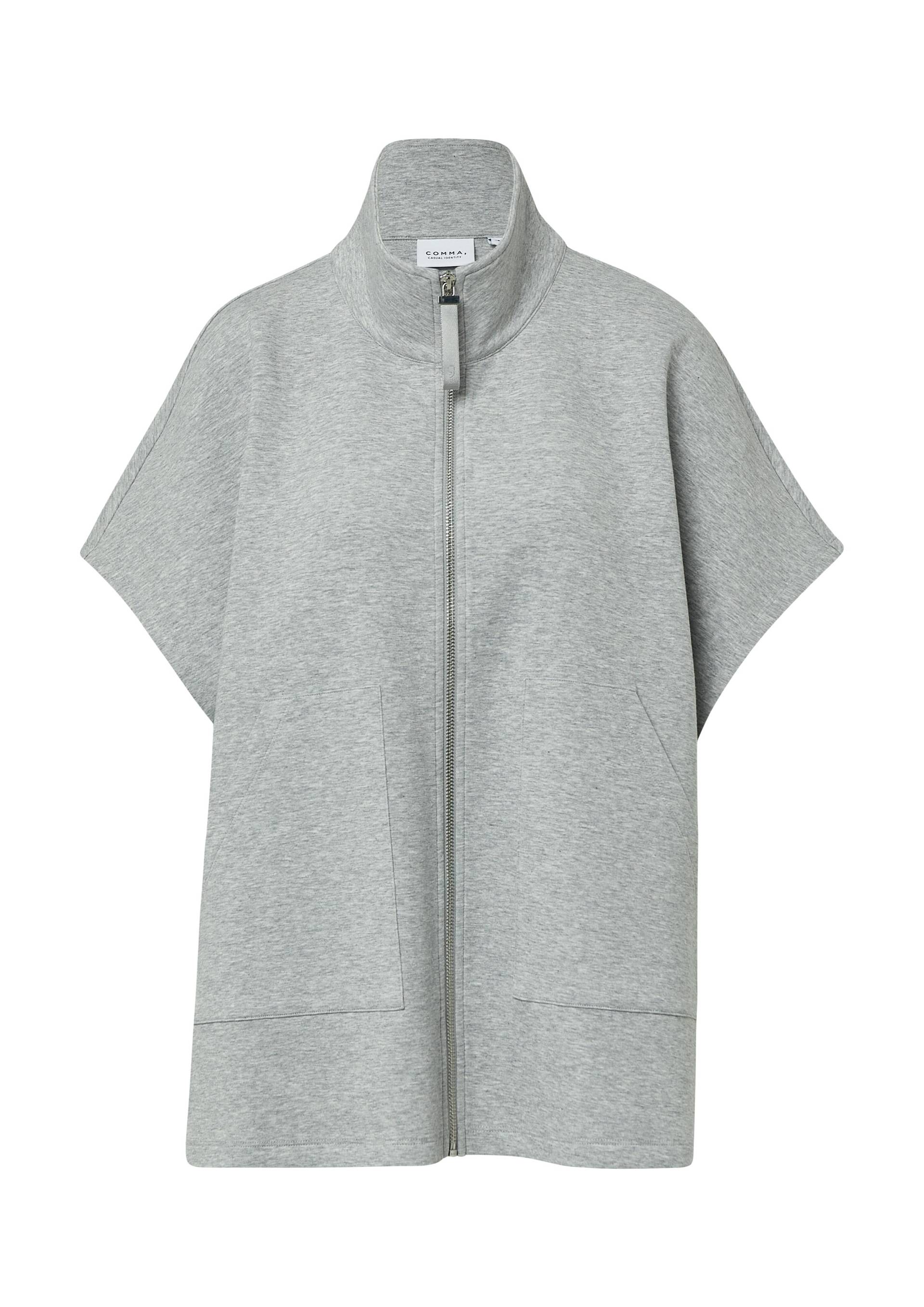 FRANK WALDER - Strickpullover CHARMING CHIC mit aufgesteppten Seitenstreifen ecru/schwarz - Gr. - 40 von FRANK WALDER