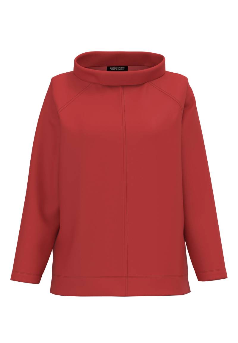 FRANK WALDER - Sweatshirt CASUAL aus softem Modal-Mix-Jersey merlot - Gr. - 40 von FRANK WALDER