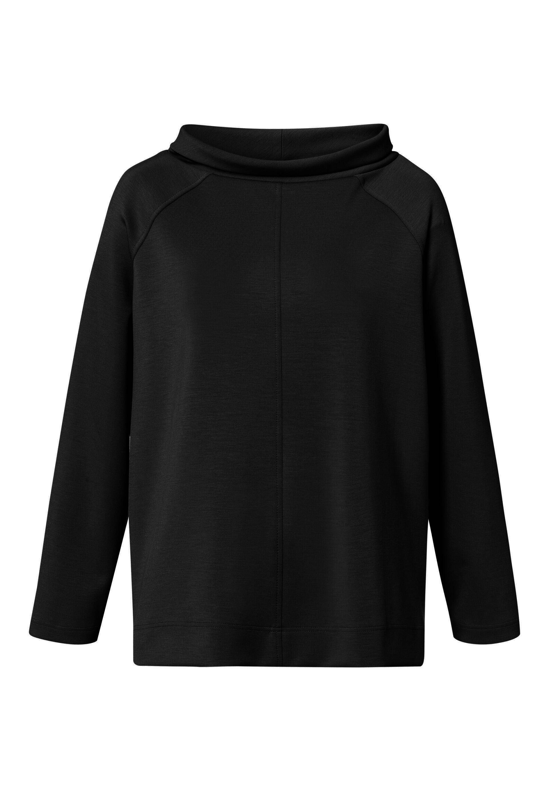 FRANK WALDER - Sweatshirt CASUAL aus softem Modal-Mix-Jersey schwarz - Gr. - 44 von FRANK WALDER