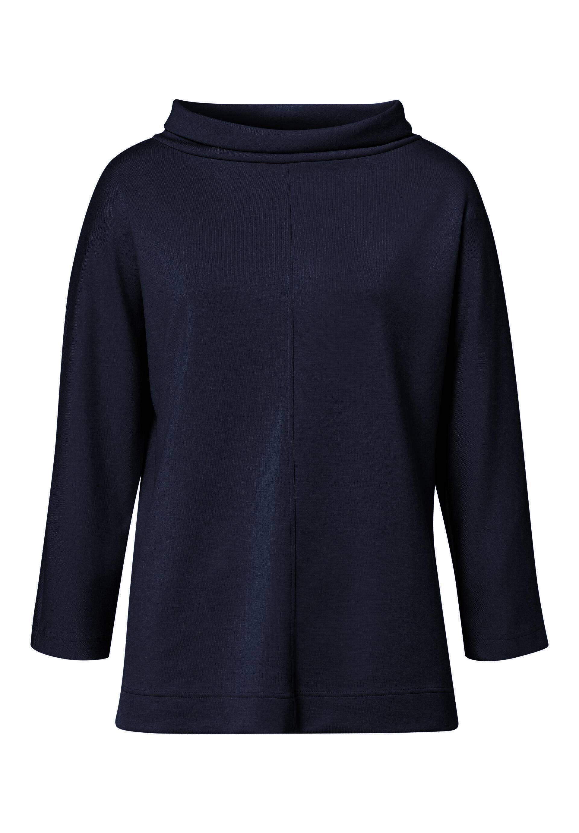 FRANK WALDER - Sweatshirt CASUAL aus weichem Modal-Mix ink - Gr. - 42 von FRANK WALDER