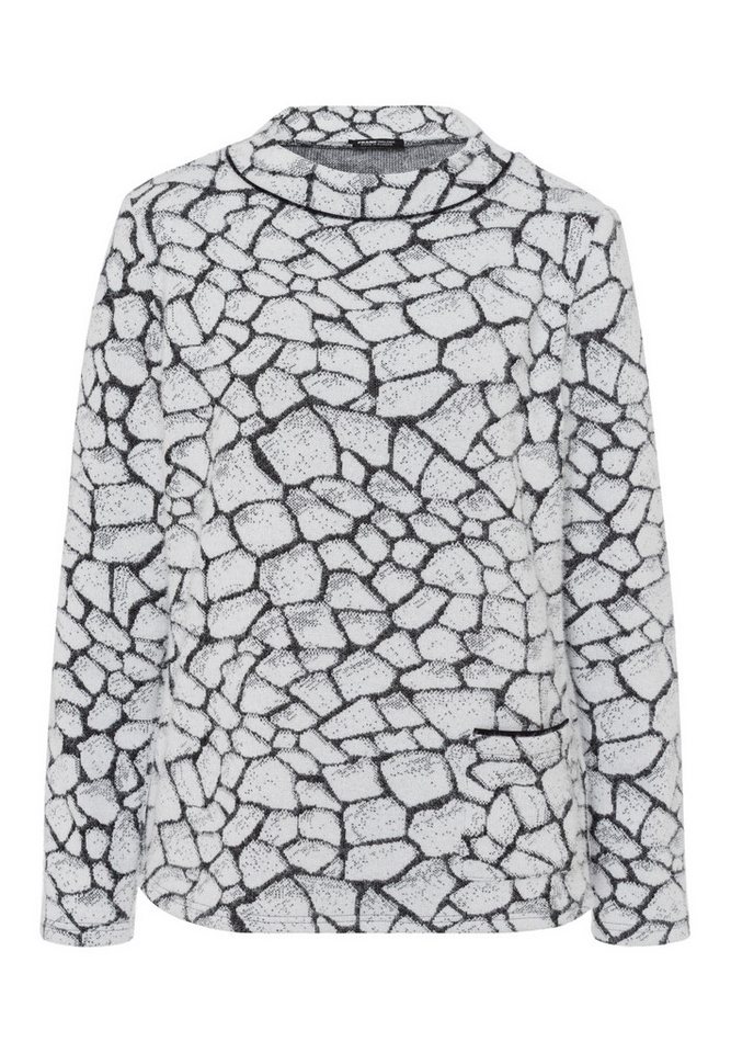 FRANK WALDER Wollpullover W51Strick DRUCK von FRANK WALDER