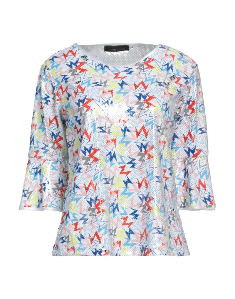 FRANKIE MORELLO Top Damen Weiß von FRANKIE MORELLO