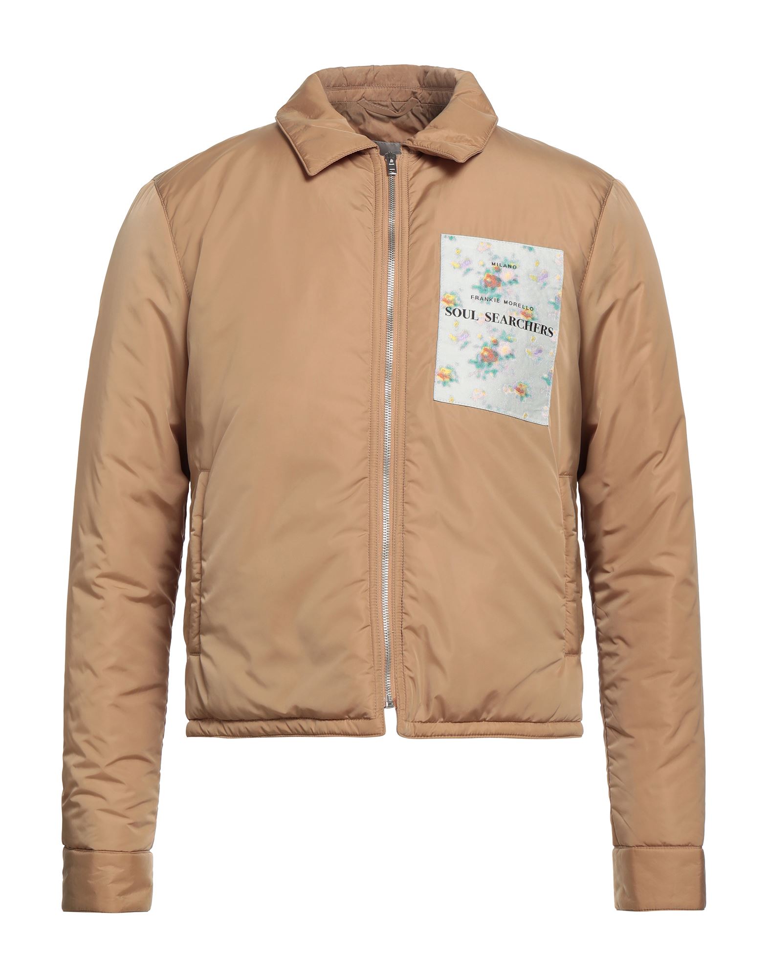 FRANKIE MORELLO Jacke & Anorak Herren Beige von FRANKIE MORELLO