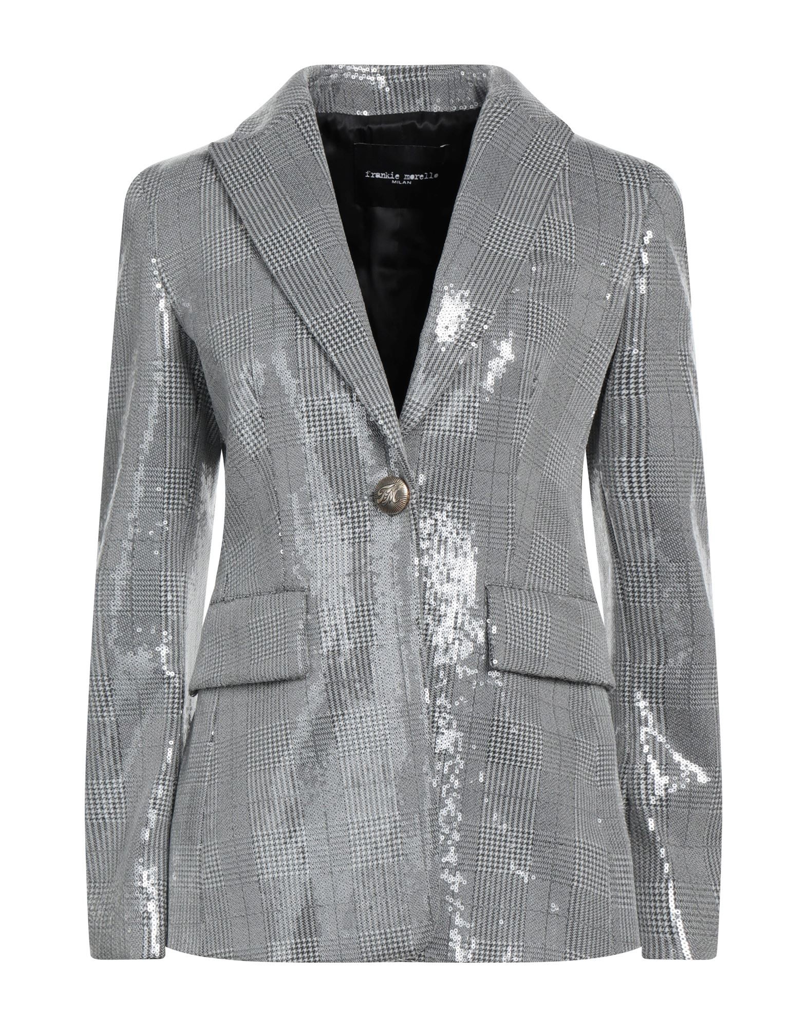 FRANKIE MORELLO Blazer Damen Grau von FRANKIE MORELLO