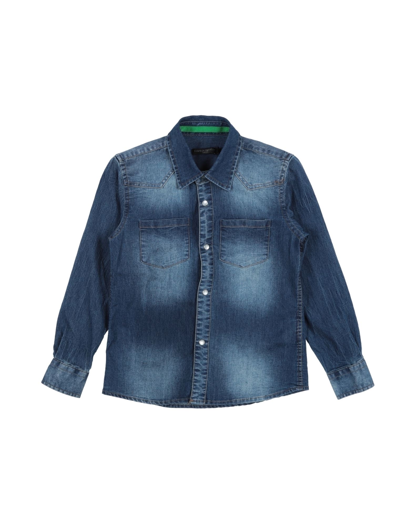 FRANKIE MORELLO Jeanshemd Kinder Blau von FRANKIE MORELLO