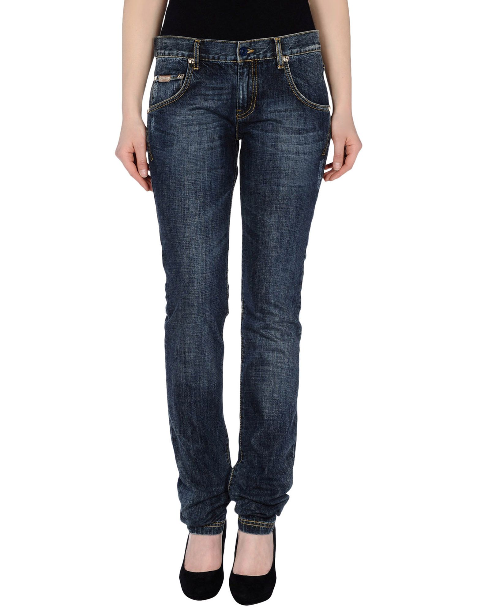 FRANKIE MORELLO Jeanshose Damen Blau von FRANKIE MORELLO