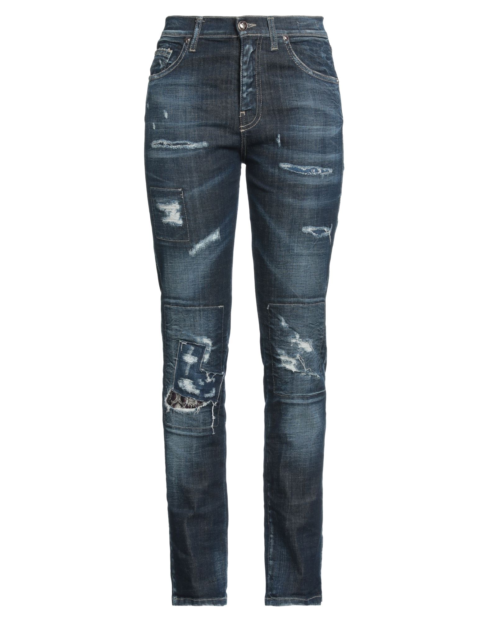 FRANKIE MORELLO Jeanshose Damen Blau von FRANKIE MORELLO