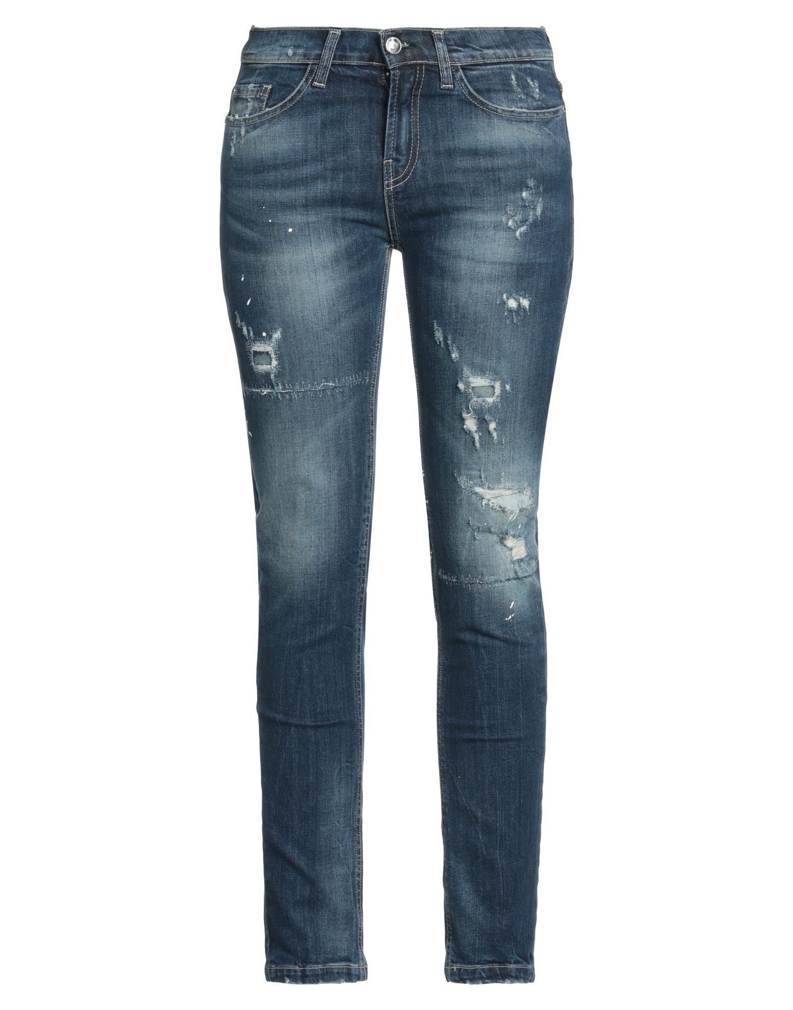 FRANKIE MORELLO Jeanshose Damen Blau von FRANKIE MORELLO