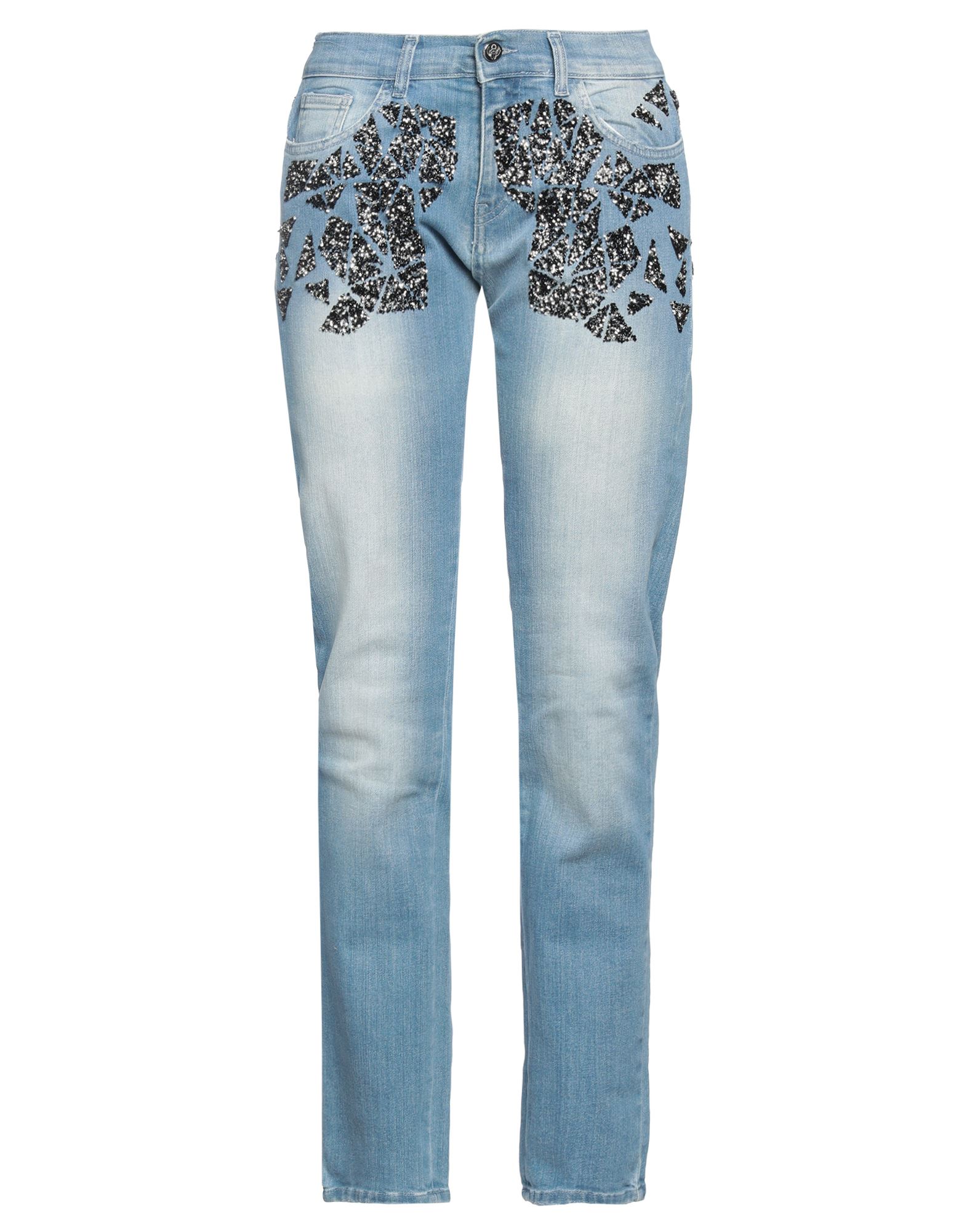 FRANKIE MORELLO Jeanshose Damen Blau von FRANKIE MORELLO