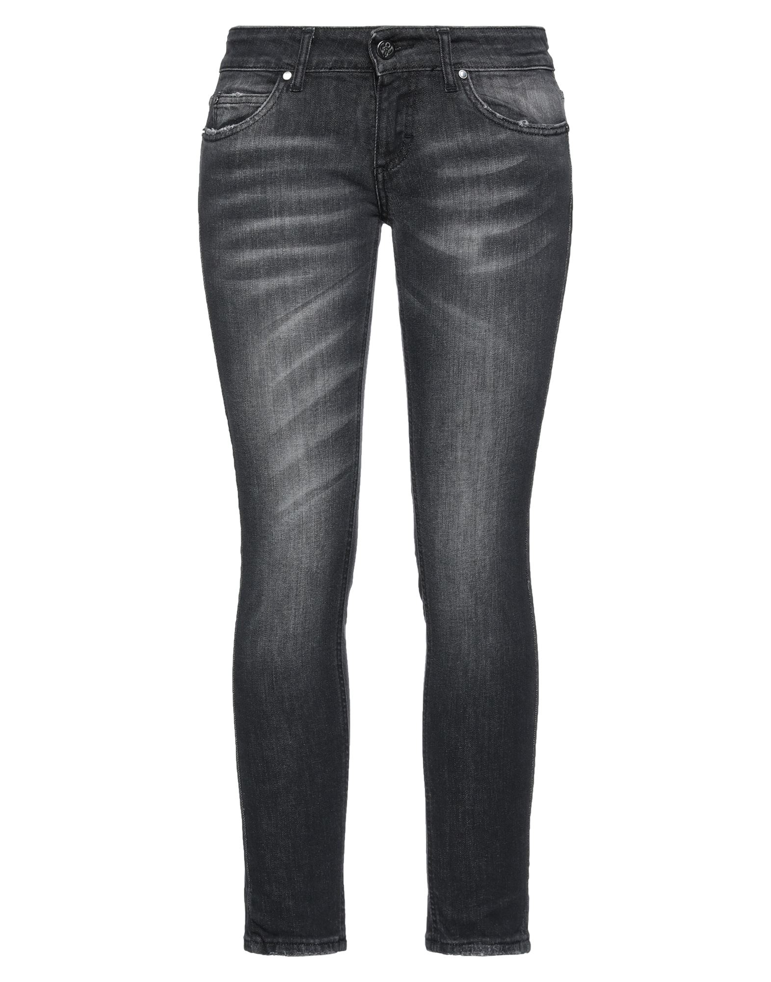 FRANKIE MORELLO Jeanshose Damen Schwarz von FRANKIE MORELLO