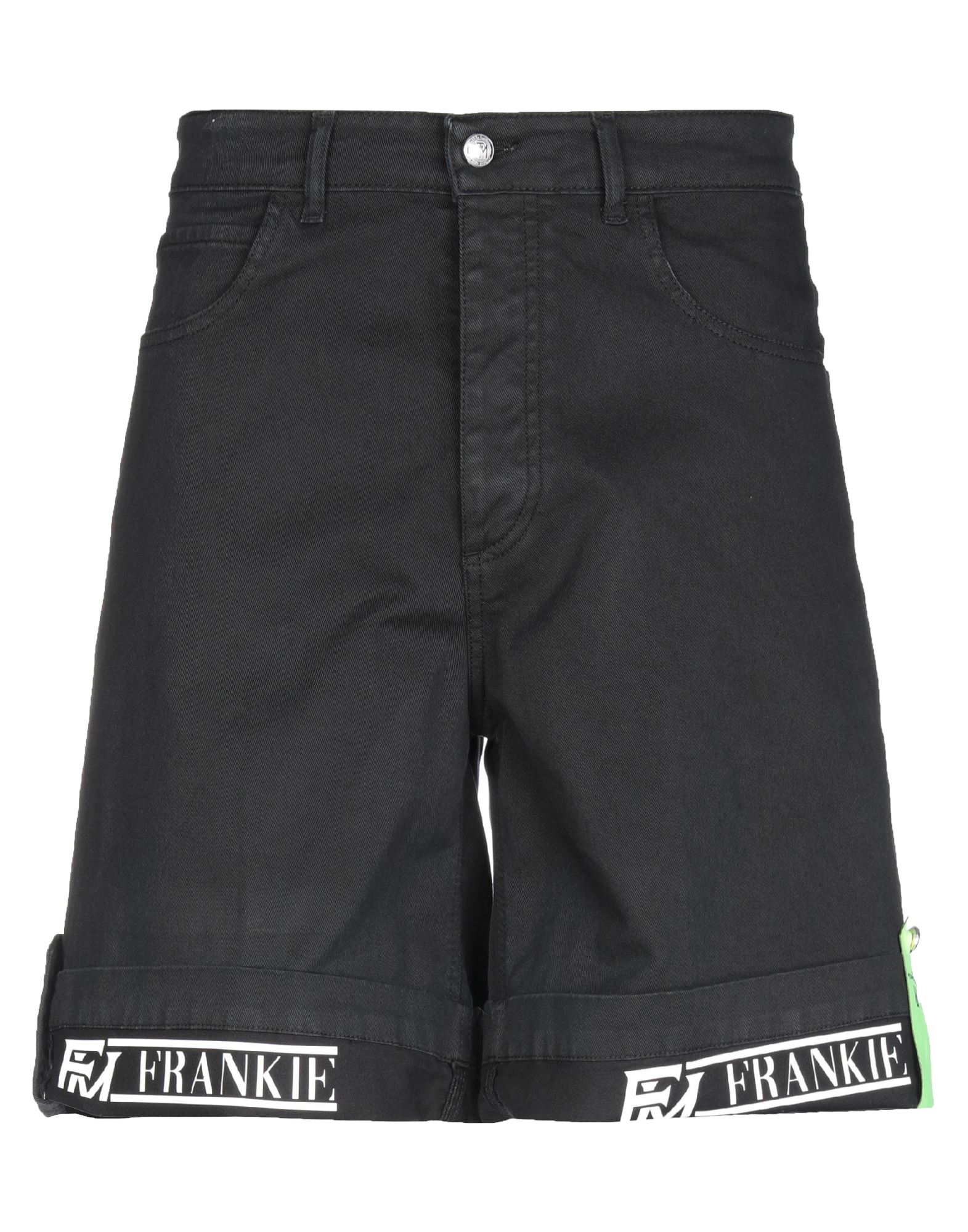 FRANKIE MORELLO Jeansshorts Herren Schwarz von FRANKIE MORELLO