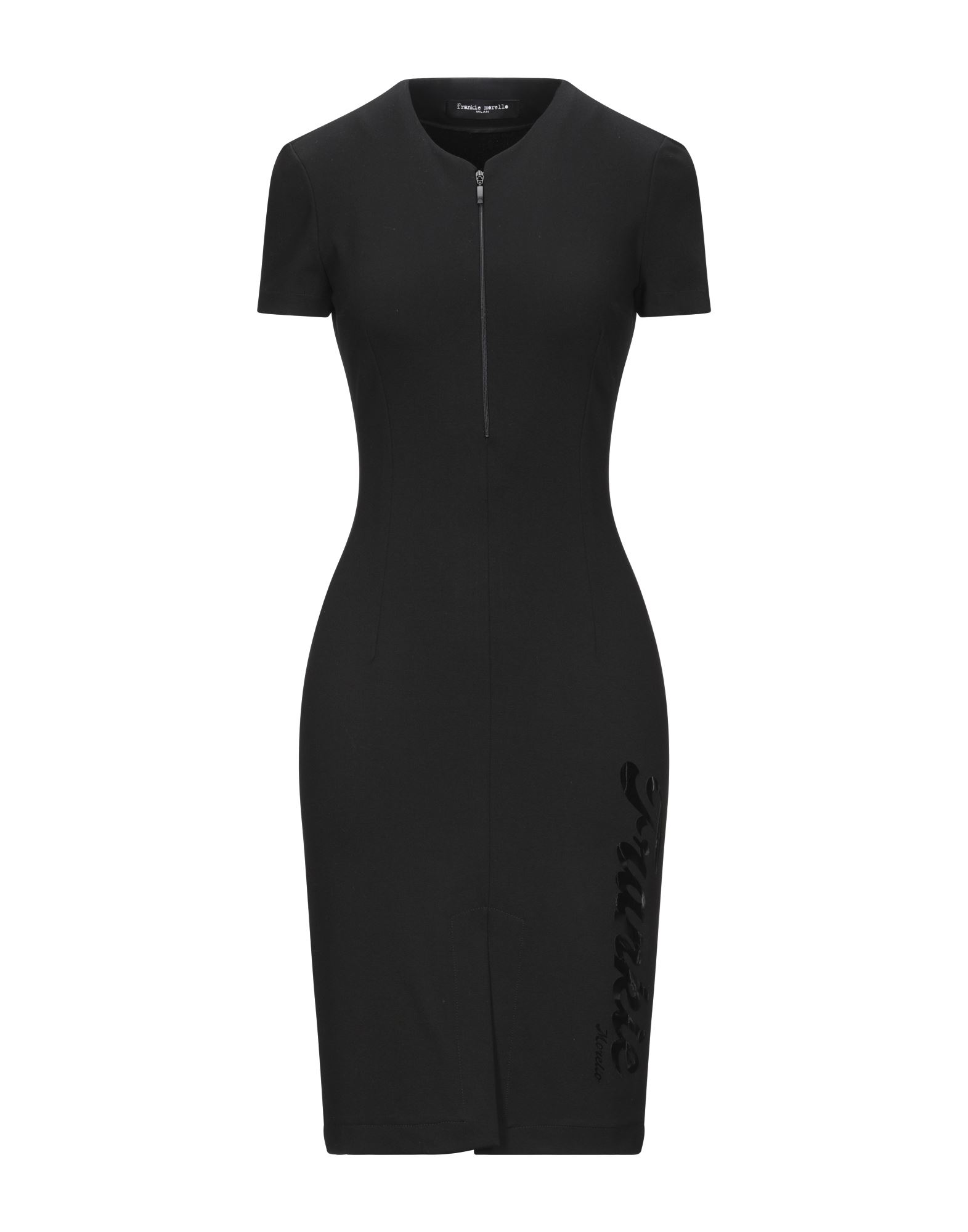 FRANKIE MORELLO Midi-kleid Damen Schwarz von FRANKIE MORELLO