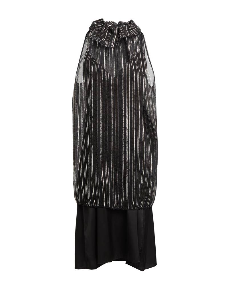 FRANKIE MORELLO Midi-kleid Damen Schwarz von FRANKIE MORELLO