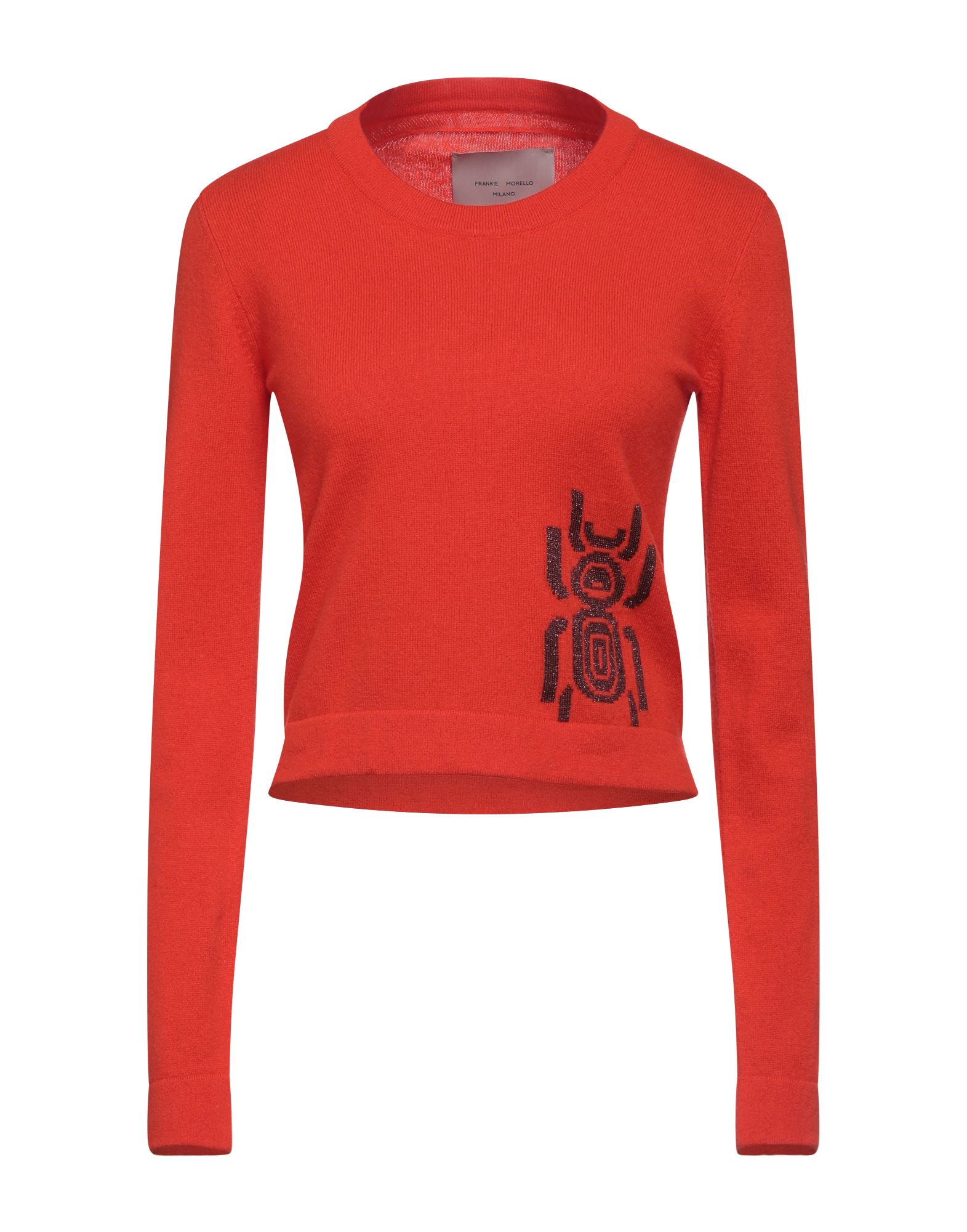 FRANKIE MORELLO Pullover Damen Orange von FRANKIE MORELLO