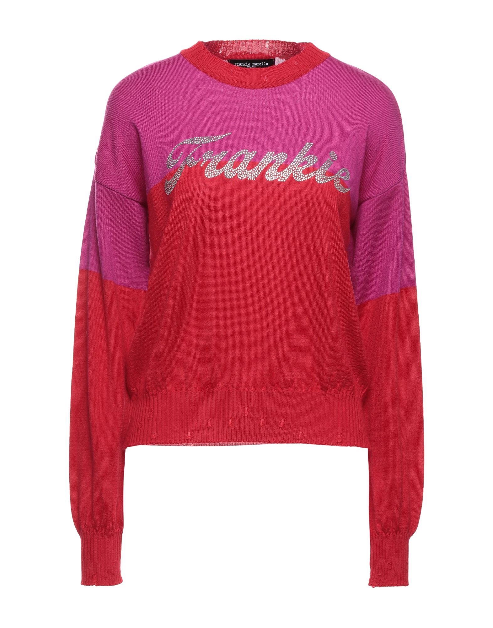 FRANKIE MORELLO Pullover Damen Rot von FRANKIE MORELLO