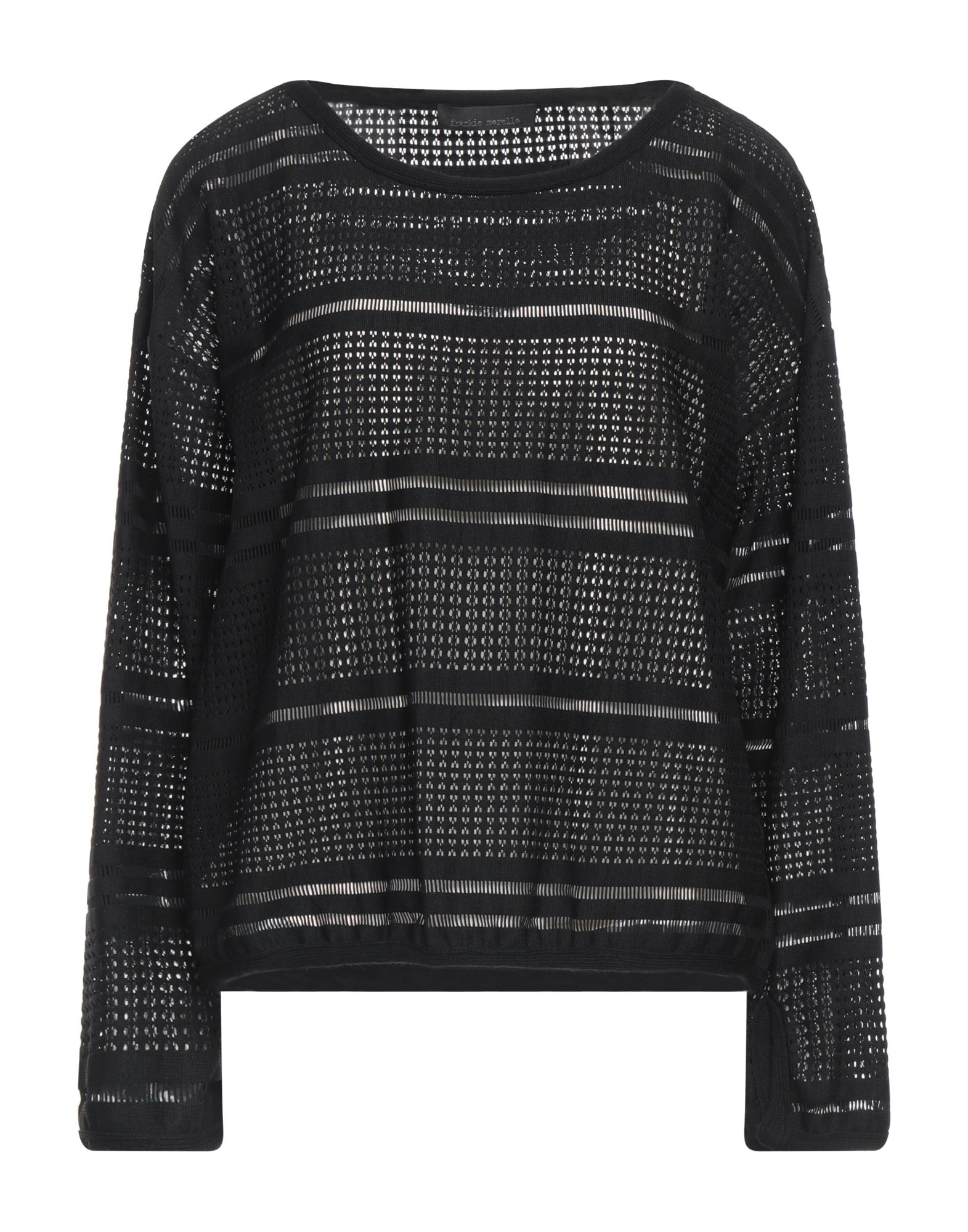 FRANKIE MORELLO Pullover Damen Schwarz von FRANKIE MORELLO