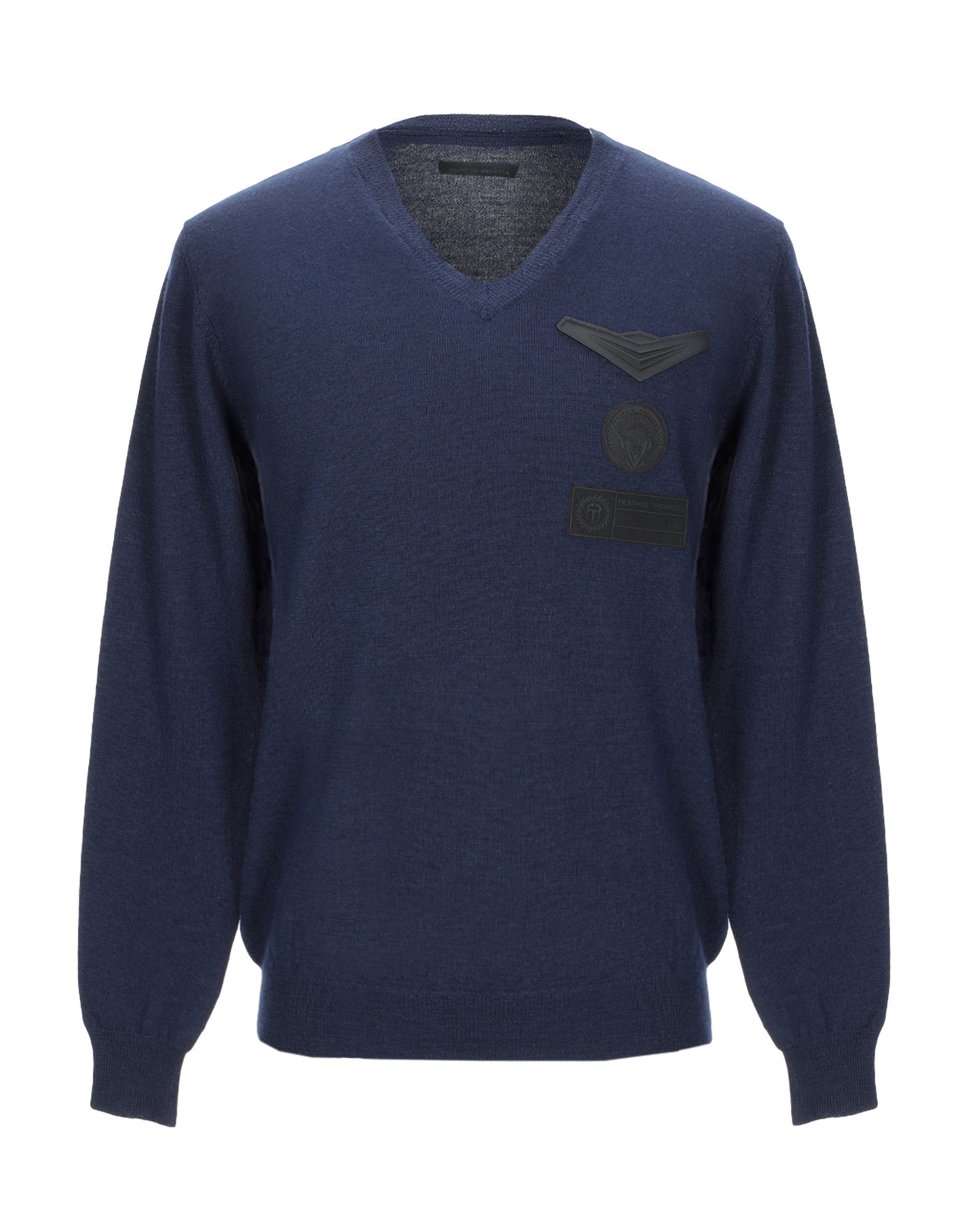 FRANKIE MORELLO Pullover Herren Blau von FRANKIE MORELLO