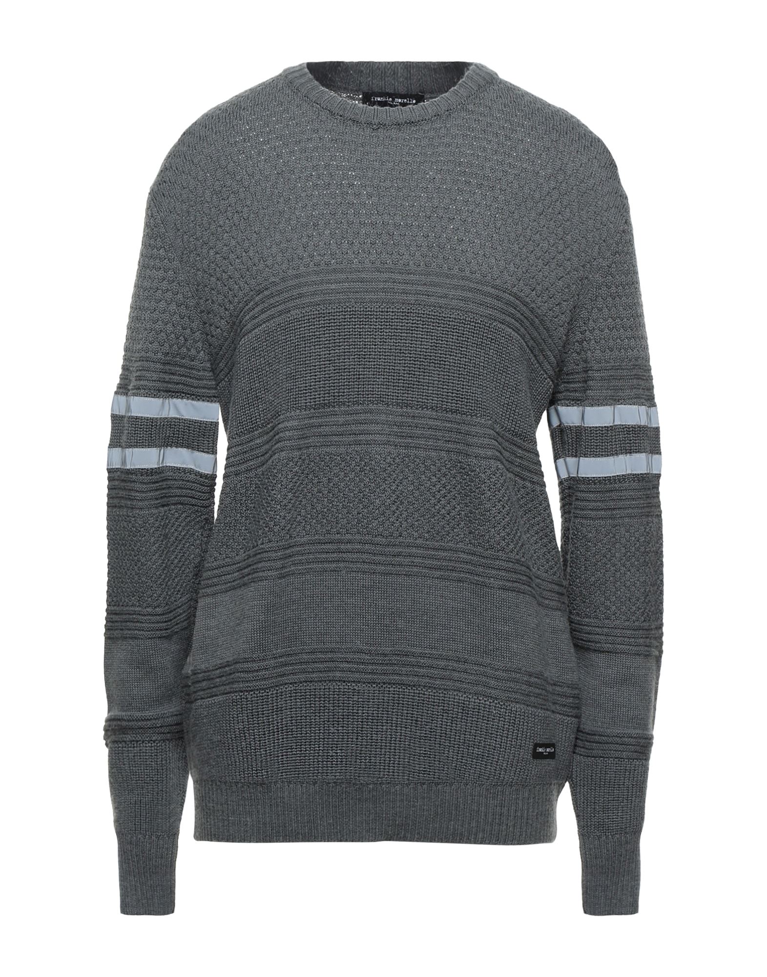 FRANKIE MORELLO Pullover Herren Blei von FRANKIE MORELLO