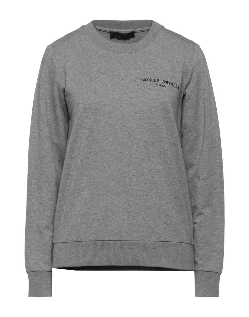FRANKIE MORELLO Sweatshirt Damen Grau von FRANKIE MORELLO