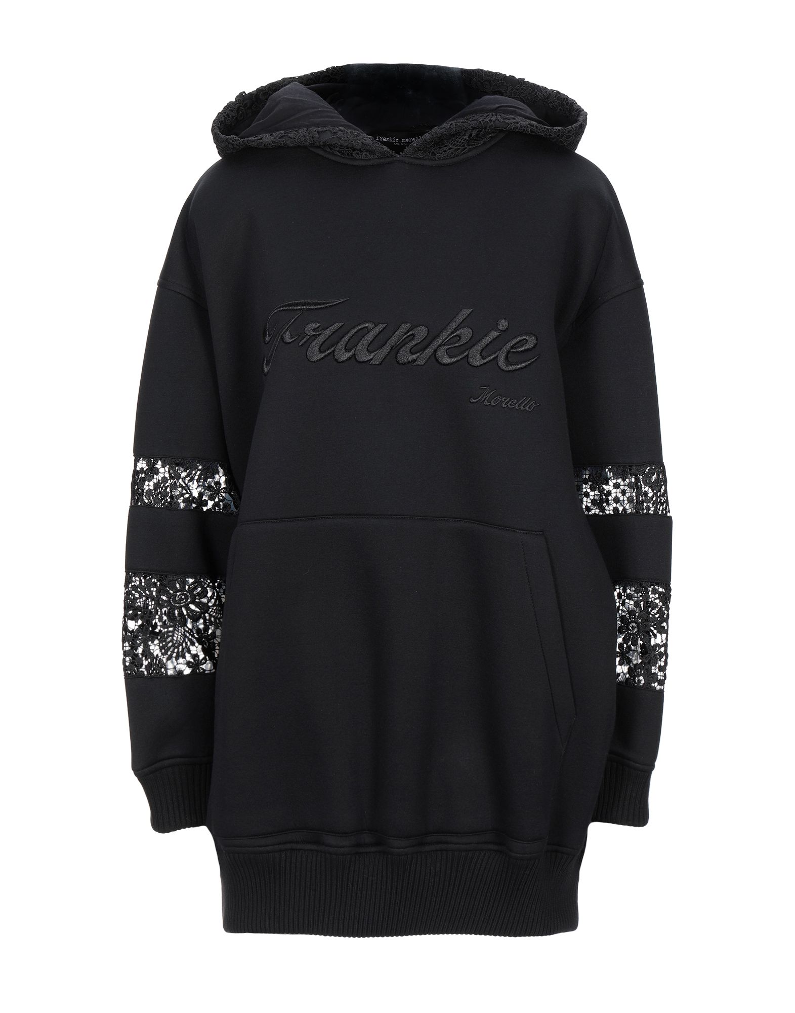 FRANKIE MORELLO Sweatshirt Damen Schwarz von FRANKIE MORELLO