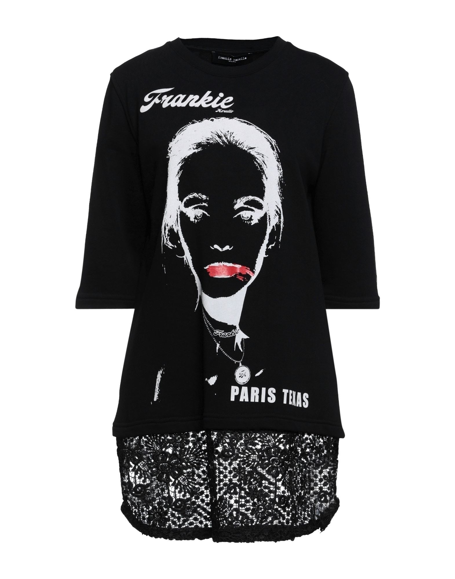 FRANKIE MORELLO Sweatshirt Damen Schwarz von FRANKIE MORELLO