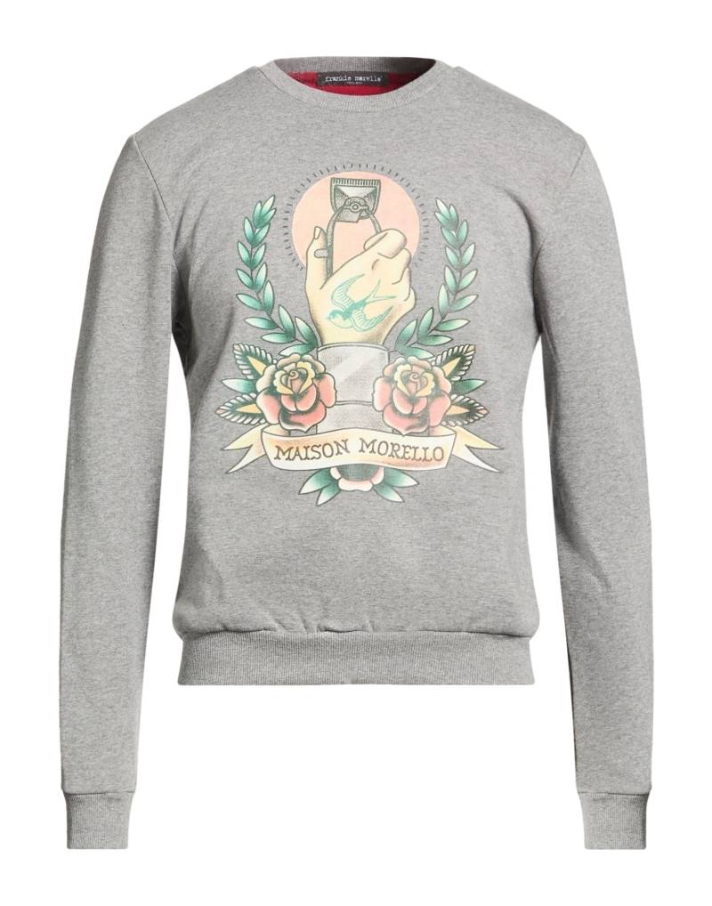 FRANKIE MORELLO Sweatshirt Herren Grau von FRANKIE MORELLO