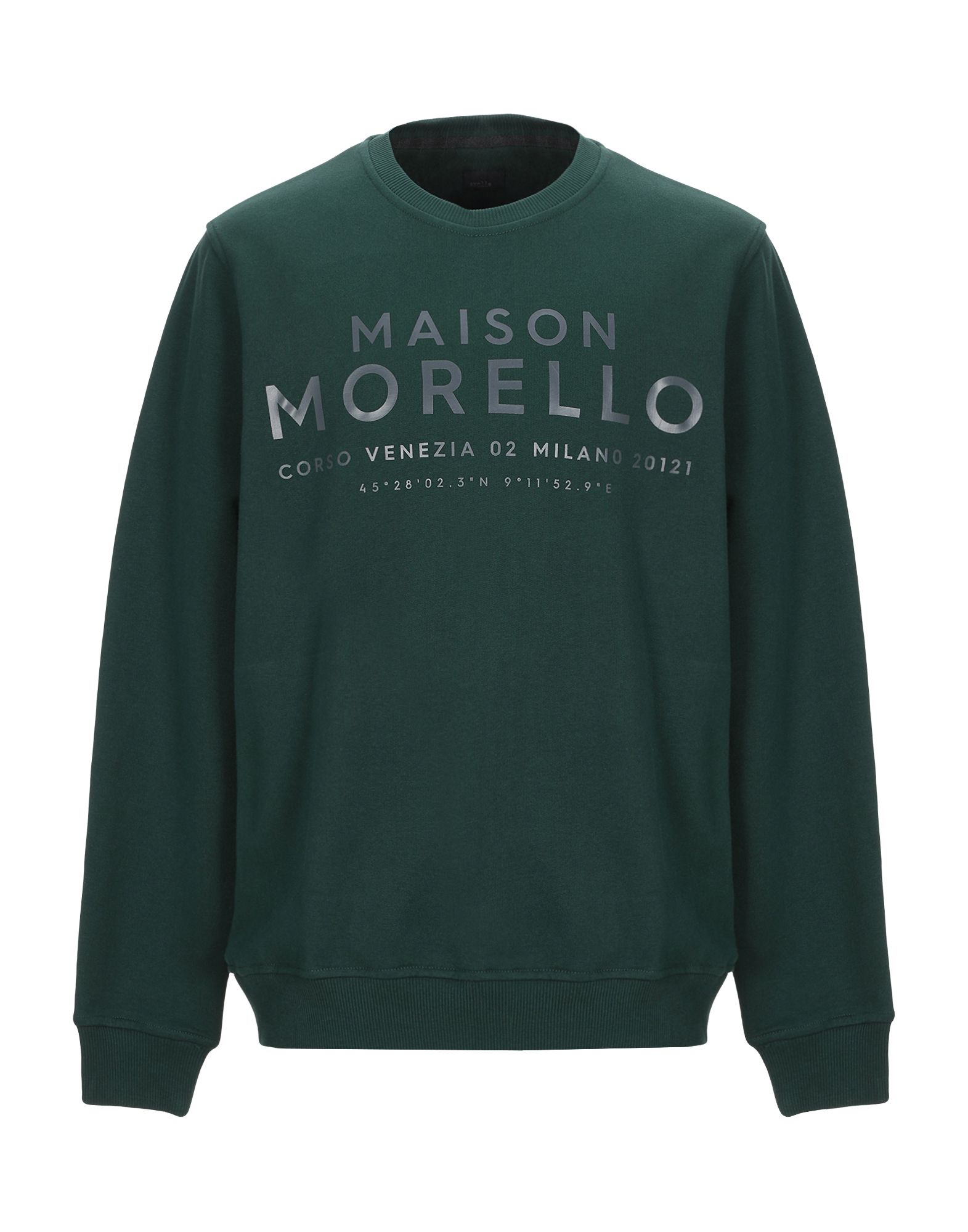 FRANKIE MORELLO Sweatshirt Herren Grün von FRANKIE MORELLO