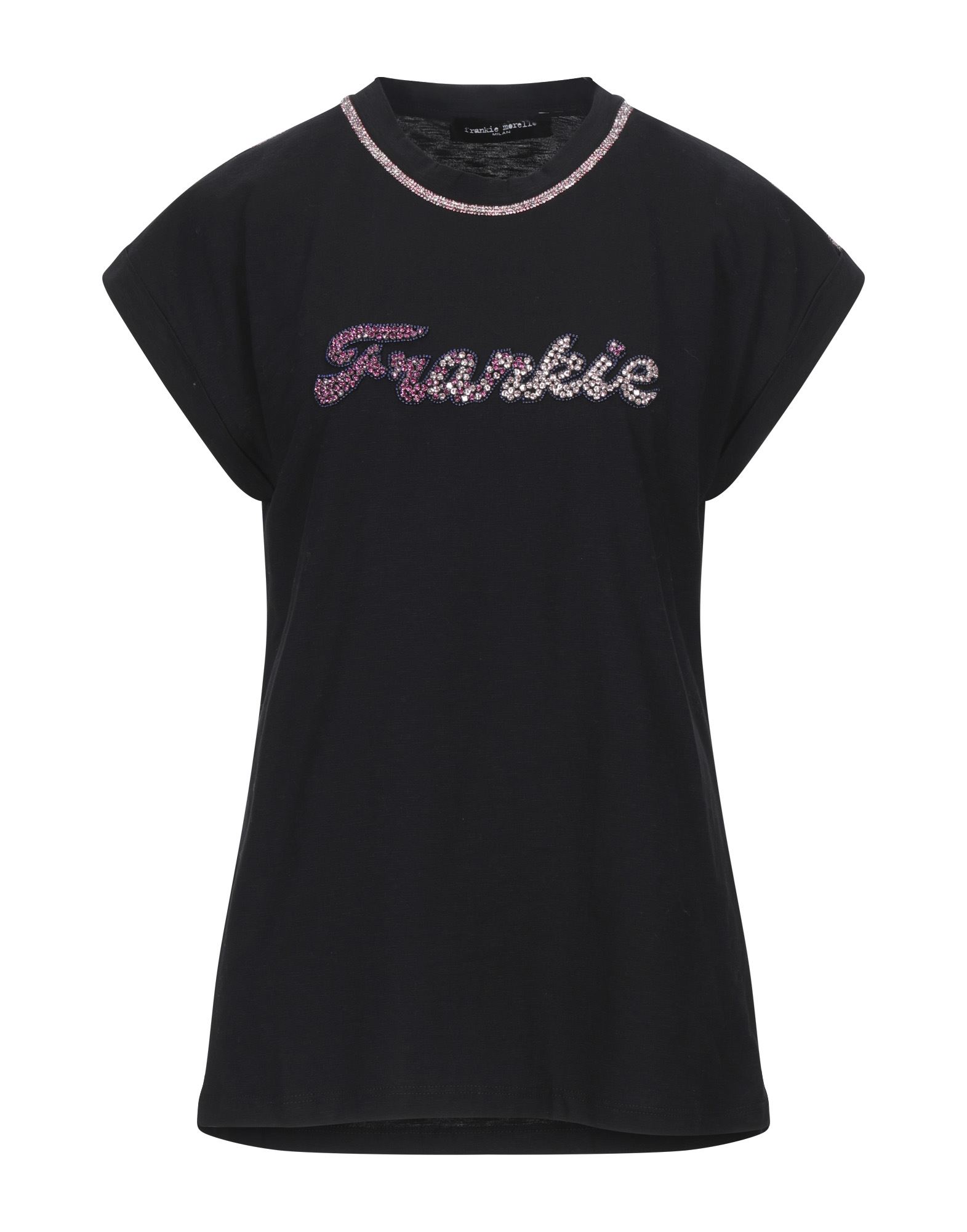 FRANKIE MORELLO T-shirts Damen Schwarz von FRANKIE MORELLO