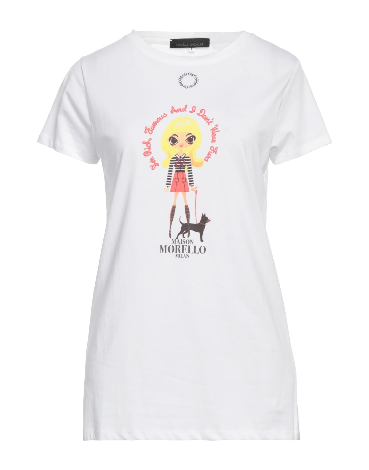 FRANKIE MORELLO T-shirts Damen Weiß von FRANKIE MORELLO