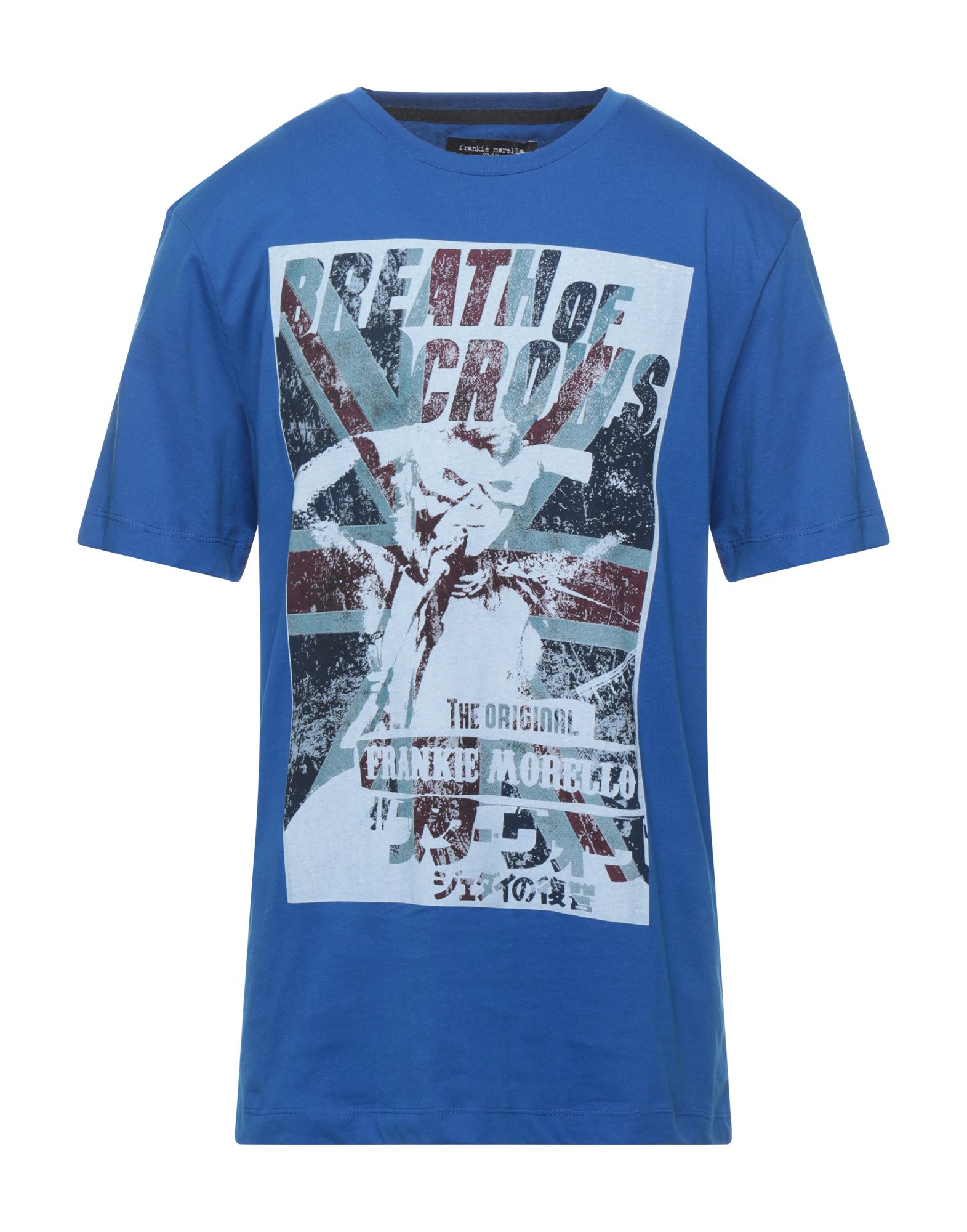 FRANKIE MORELLO T-shirts Herren Blau von FRANKIE MORELLO