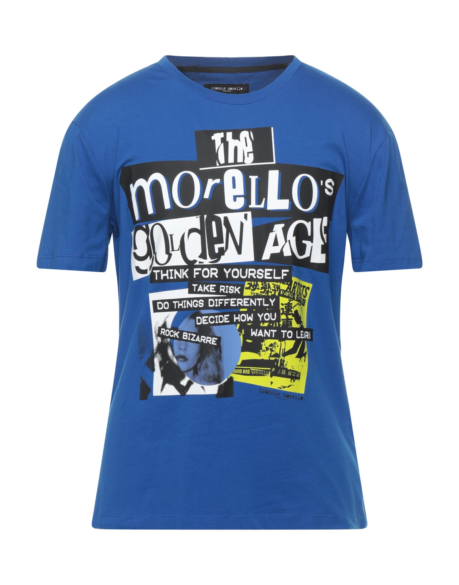 FRANKIE MORELLO T-shirts Herren Blau von FRANKIE MORELLO