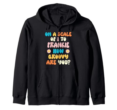 Frankie Cute Retro Girls Groovy Frankie Personalized Name Kapuzenjacke Frankie Cute Retro Girls Groovy Frankie Personalized Name Kapuzenjacke von FRANKIE Name Gift Groovy Outfits For Women