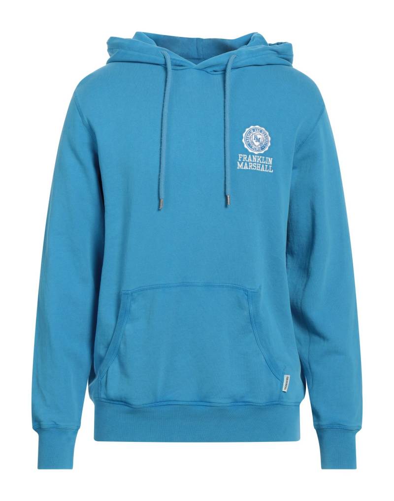 FRANKLIN & MARSHALL Sweatshirt Herren Azurblau von FRANKLIN & MARSHALL