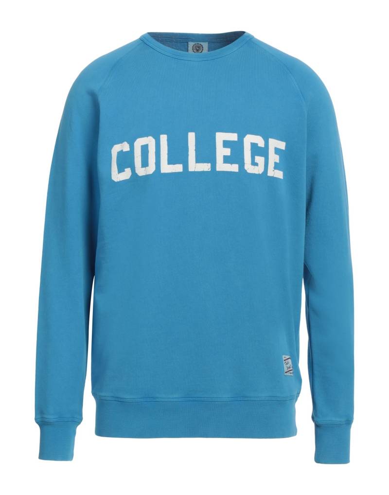 FRANKLIN & MARSHALL Sweatshirt Herren Azurblau von FRANKLIN & MARSHALL
