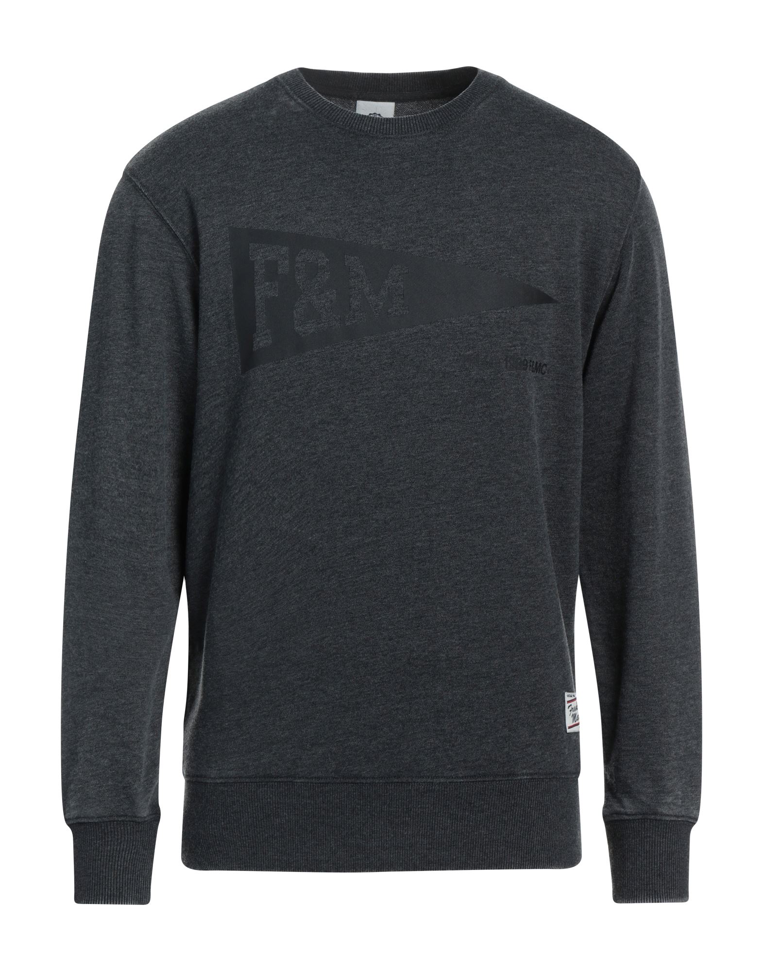 FRANKLIN & MARSHALL Sweatshirt Herren Blei von FRANKLIN & MARSHALL